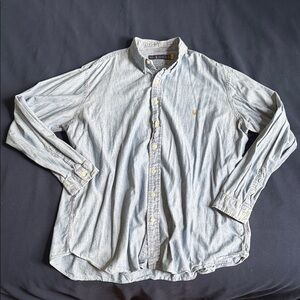 Polo Ralph Lauren Denim Button Down 2XL Tall